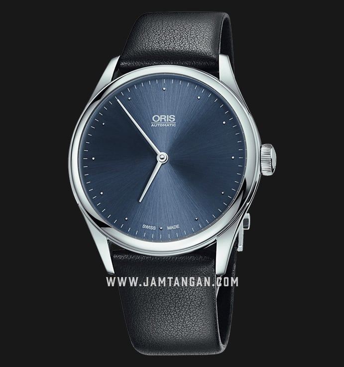 Oris Thelonious Monk 01-732-7712-4085-SET-LS Blue Sunray Dial Black Leather Strap LIMITED EDITION